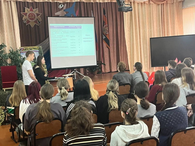 Профориентационная встреча.